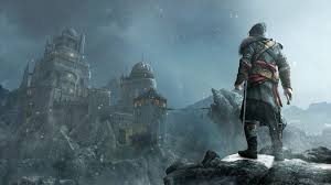 Full Hd Wallpaper Assassin S Creed Alamut Arabic Mountain Art Snowfall Desktop Backgrounds Hd 1080p