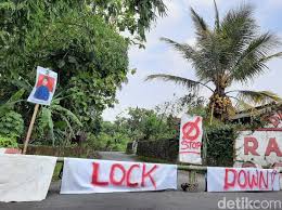 Surat edaran yang berisi empat imbauan tersebut ditujukan kepada bupati atau wali kota, pimpinan perangkat daerah, pimpinan instansi vertlkal serta seluruh pimpinan bumn di jawa tengah. Banyak Kampung Ramai Ramai Lockdown Pemda Diy Kearifan Lokal