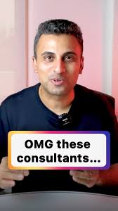 had a really awkward moment with some consultants recently