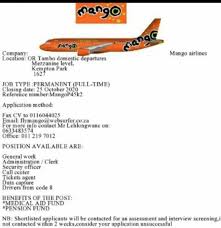 Mango falls under complete ownership of the south african airways. Mango Airlines Scam Alert Please Be Aware That There Facebook