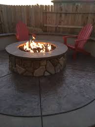Can you put a gas fire pit on a wood deck. How Can I Get My Gas Fire Pit To Have A Larger Flame Or Better Disperse Heat Home Improvement Stack Exchange