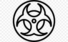 Hazardous materials material name or container symbol(s) appearance/odor: Biological Hazard Toxicity Hazard Symbol Poison Png 512x512px Biological Hazard Area Black And White Chemical Substance