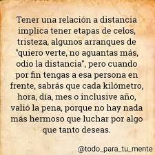 El Amor A Distancia Distance Relationship Quotes Distance Relationship Relationship Quotes