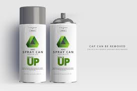 Spray Can Mockup Medium Size Spray Can Mockup Spray