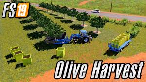 Harvest Olives Mining Construction Economy Map Farming Simulator 2019 Mods Youtube