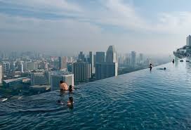 Photograph By Chia Ming Chien Singapore The Vertiginous Infinity Pool At The Marina Bay Sands Resort Offers A Sw Sands Resort Sands Singapore Places To See