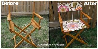 Step By Step Instructions To Make Your Own Director S Chair Canvas This Post Is Written For Creati Diy Chair Painting Furniture Diy Outdoor Furniture Makeover