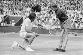 Unfortunately nastase was perhaps more well known for his temper on the court instead of his great skills. Ilie Nastase Romania And Ball Boy Wimbledon 1972 Images Tennis Posters