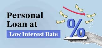 personal loan at low interest rates