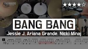Lauren jauregui expectations 8d audio. 045 Bang Bang Jessie J Ariana Grande Nicki Minaj Pop Drum Cover Score Lessons Youtube