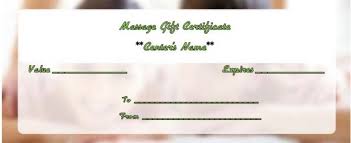 You need to enter your specific details in massage gift certificate template. Massage Gift Certificate Template 14 Free Printable Certificates Demplates
