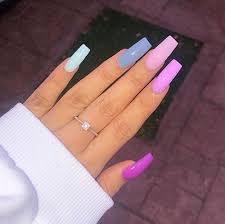 It also helps to keep your nails healthy and stronger. Coffin Cute Solid Color Nails Novocom Top