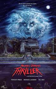 Great Fright Night Inspired Thriller Poster Thriller De Michael Jackson Fondo De Pantalla De Michael Jackson Album De Michael Jackson