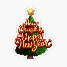 Check spelling or type a new query. Merry Christmas Banner Stickers Redbubble