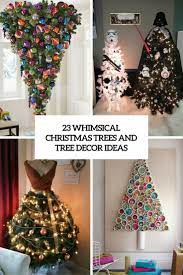 This is a collection of whimsical decorating for christmas at it's best! 23 Whimsical Christmas Trees And Tree Decor Ideas Digsdigs