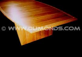 Figured spalted maple wood modernist coffee table, griff logan exhibits: Large 16 Cherry And Birdseye Maple Custom Conference Table