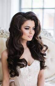 34 Attractive Curly Wedding Hairstyles Ideas Wohh Wedding Long Hair Styles Hair Styles Wedding Hairstyles