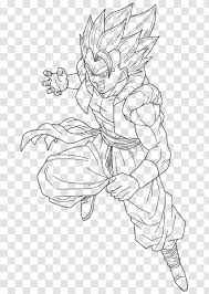 Maybe you would like to learn more about one of these? Goku Vegeta Line Art Dragon Coloring Pages Frieza Arm Transparent Png