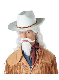 Au where buffalo bill slips on the lotion and falls down the well. Buffalo Bill Cowboy Perucke Fur Erwachsene 24h Versand Funidelia