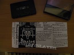 original Running Wild- Heavy metal like a hammerblow compilation tape