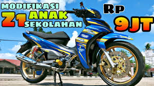 Pada waktu kali ini kita akan memberikan informasi gambar modifikasi motor trail terlengkap terbaru terkeren tentunya,kita akan menyajikan modifikasi motor trail dari bermacam merek serta type semua modif yang sebenarnya terdapat motor divariasi trail ini sebelumnya dijalan aspal tetapi dimodif sedemikian rupa, untuk aksion di offroad. Jupiter Z1 Modif 9jt An Anak Sekolahan Jambi Youtube