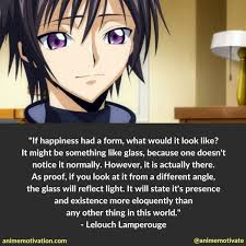 See the best & latest code geass lelouch quotes on iscoupon.com. Images Of Lelouch Happiness Is Like Glass