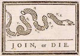 Join Or Die Political And Religious Controversy Over Franklin S Snake Cartoon Journal Of The American Revolution