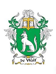 De Wolf Family Crest Family Crest Coat Of Arms Christmas Ornaments