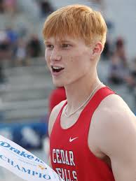 Jacob Kieler soars past competition in Drake Relays boys high jump