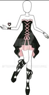 Anyone want help drawing clothes? Naruto Characters X Reader Dress Sketches Clothes Design Costume Design