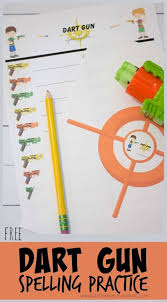 3rd grade sight words : Nerf Spelling Activities For Kids W Free Spelling Worksheets