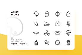 Download Army Icon Pack Graphic By Goodware Std Creative Fabrica Yellowimages Mockups