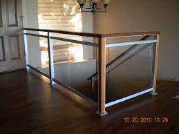 Glass railings for staircases are now becoming more popular in residential homes. Glass Railings Apex Railing Solutions Seattle Wa