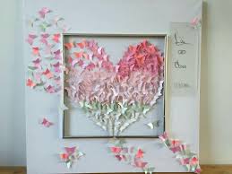 Herz Aus Schmetterlingen Auf Leinwand Butterflies Hochzeitsgeschenk Geschenke Geschenkideen
