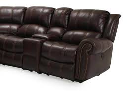 Myco Furniture Gretna Modern Burgundy Leather Air Nailhead Trim Sectional Gr930 Bdy