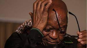 The jg zuma foundation confirmed this in a tweet shortly before midnight local time, saying zuma has decided to comply with the incarceration order and was on his way to a prison in. Qym5um7pu48lm