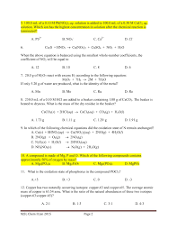 Yes no was this document useful for you? Chemistry Ii Exams And Answer Keys 2015 Seaso Entnet Com Pages 1 20 Flip Pdf Download Fliphtml5