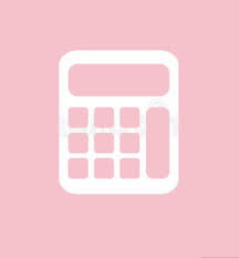 Choose from 20+ pink aesthetic icons vector download in the form of png, eps, ai or psd. Pale Pink Calculator Icon Snapchat Icon App Icon Iphone Wallpaper