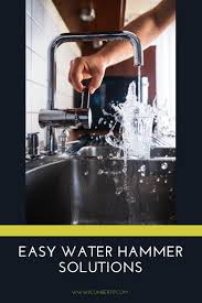Water Hammer Solution Fix It Water Softener This Or That Questions