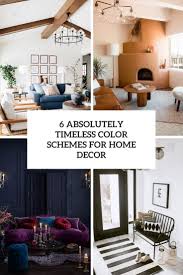 French doors adds a the side tables and chair bench are from hickory furniture, both custom. 6 Absolutely Timeless Color Schemes For Home Decor Digsdigs