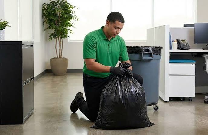 Trash bag removal service