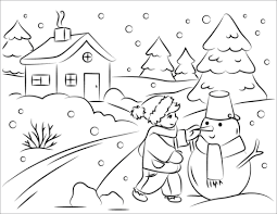 Free printable winter themed colouring sheets for kids. Snowman Coloring Pages Free Printable Coloring Pages For Kids