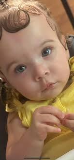 Cute baby girl picture shared by a proud grandma