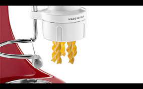 Anyone with a kitchenaid pasta extruder attachment will tell you the same thing — the kitchenaid pasta dough recipe to use in the extruder sucks. Other Gourmet Pasta Press Ksmpexta Kitchenaid