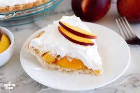 Peach Cream Pie | Imperial Sugar