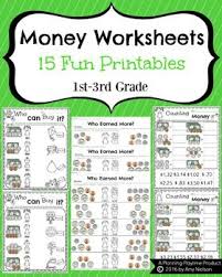 Money Worksheets Money Worksheets Money Math 2nd Grade Worksheets