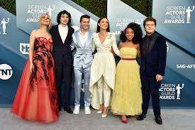 Some fans are not happy with millie bobby brown's 2020 screen actors guild awards red carpet look. Stranger Things Millie Bobby Brown Looked To Winona Ryder For Inspiration