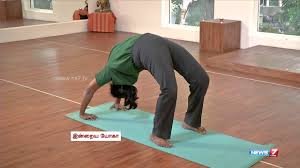 Yoga Urdhva Dhanurasana Upward Bow Pose Or Full Wheel Pose Youtube