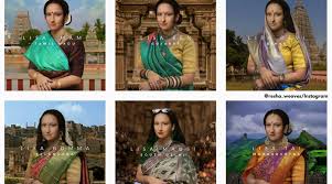 Mona Lisa goes to India: Lisa ben to Shona Lisa, campaign drapes Leonado da  Vinci's creation in a saree