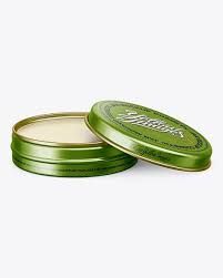 Metal Round Lip Balm Tin Mockup Front View In Can Mockups On Yellow Images Object Mockups In 2020 Lip Balm Tin Mockup Free Psd Mockup Psd